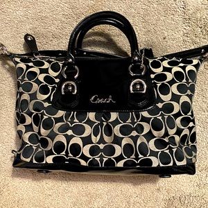 Authentic Pre Loved Coach Ashley Sabrina Satchel